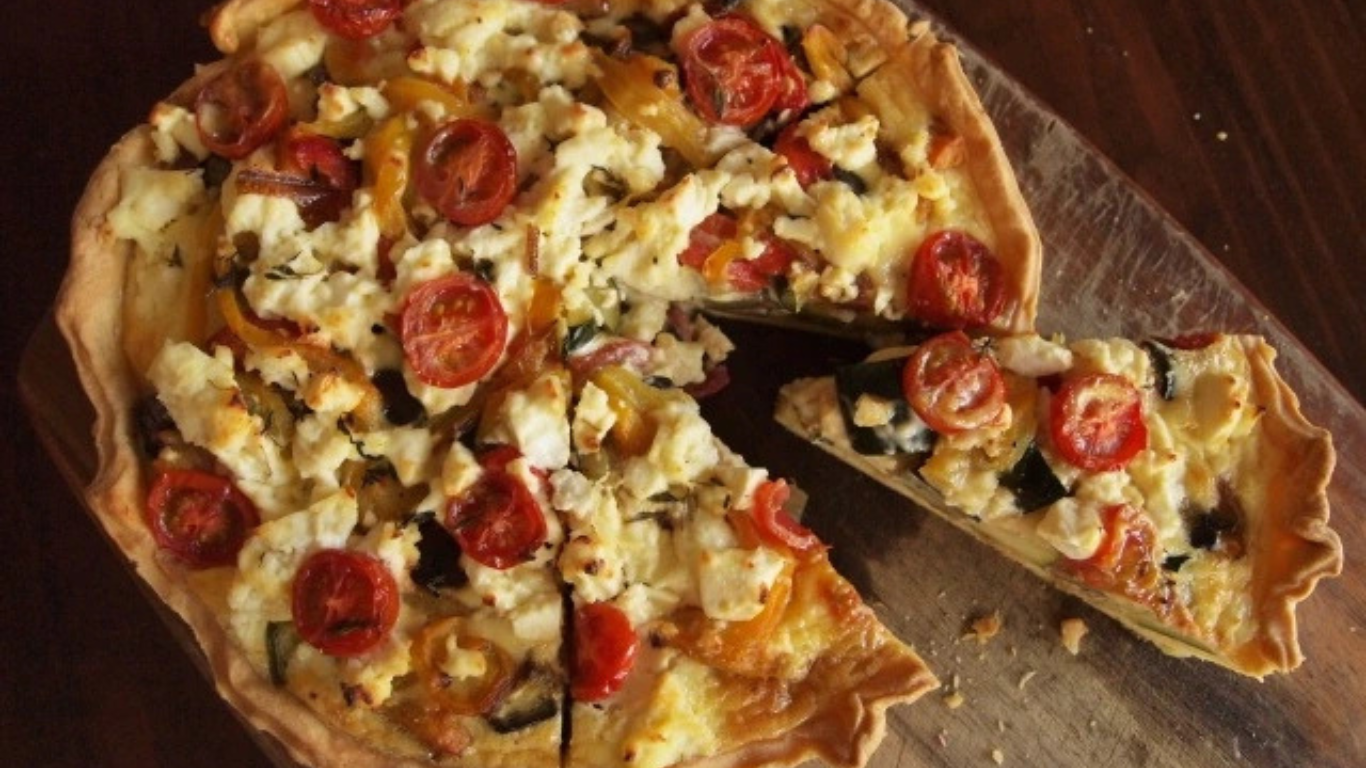 Very Full Vegtable Tart