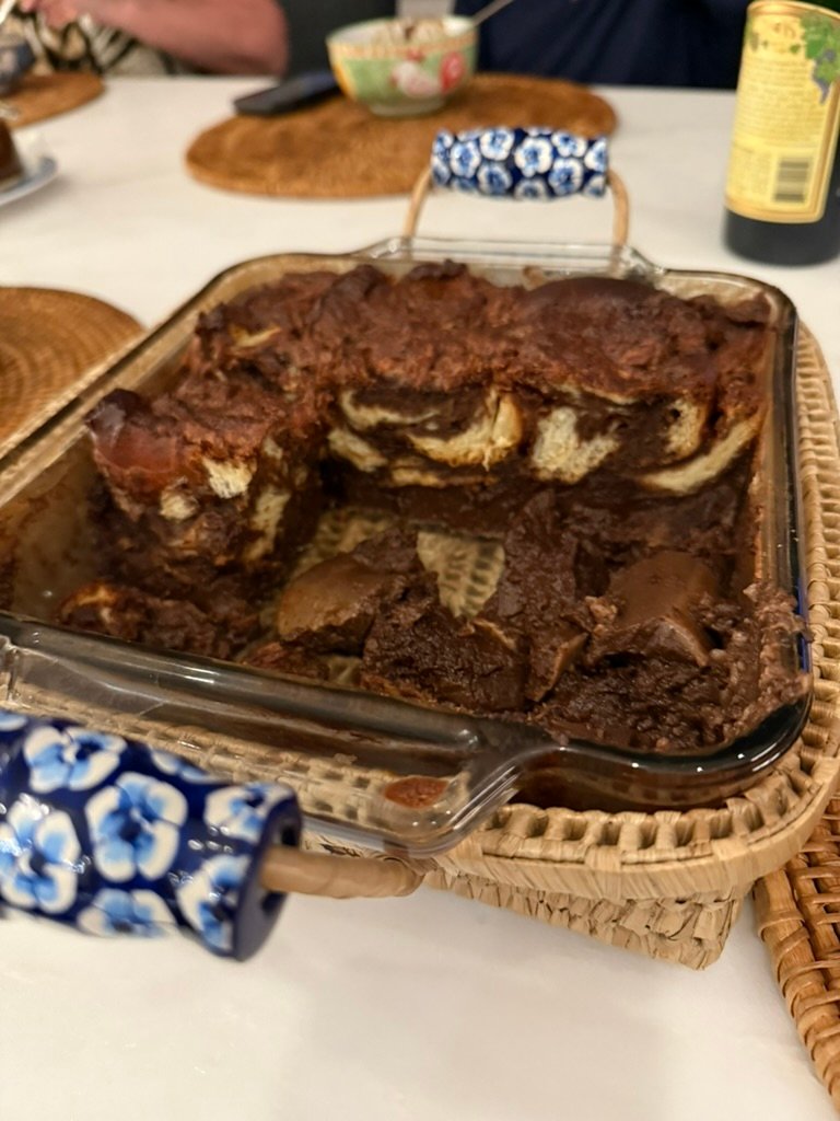 Challah Chocolate Bread Pudding