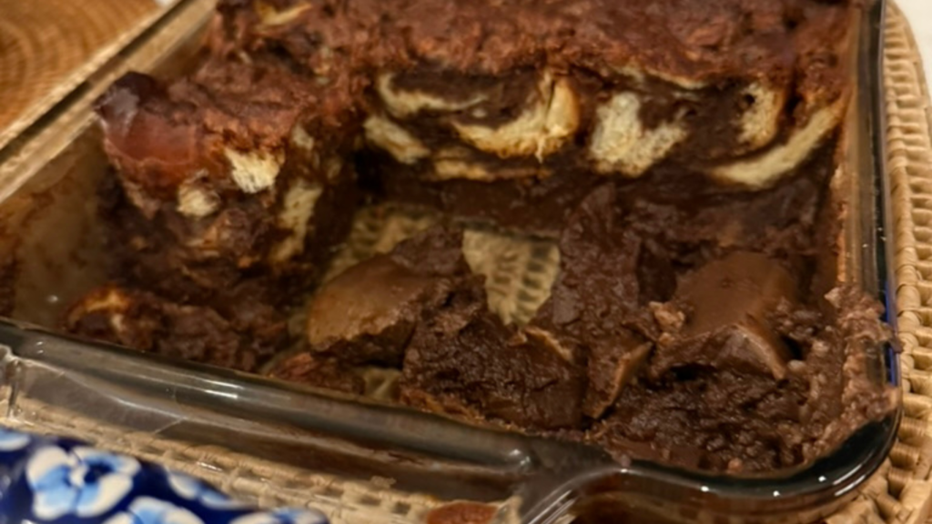 Challah Chocolate Bread Pudding