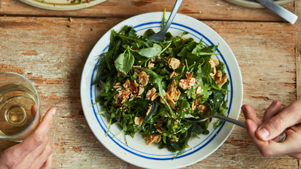 Ottolenghi Green Herb salad